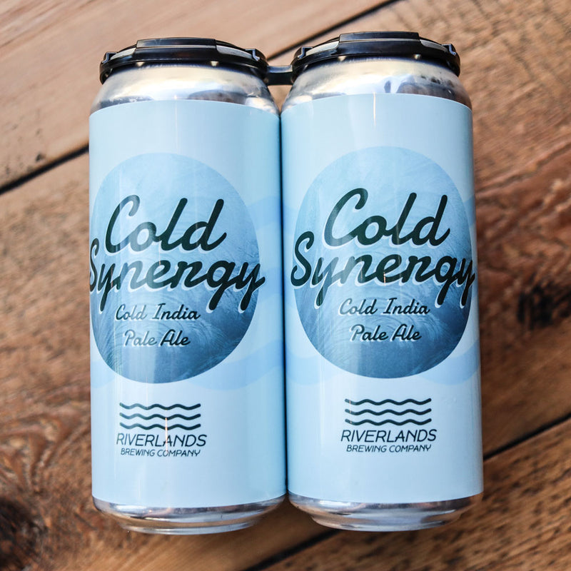 Riverlands Cold Synergy Cold IPA 16 FL. OZ. 4PK Cans