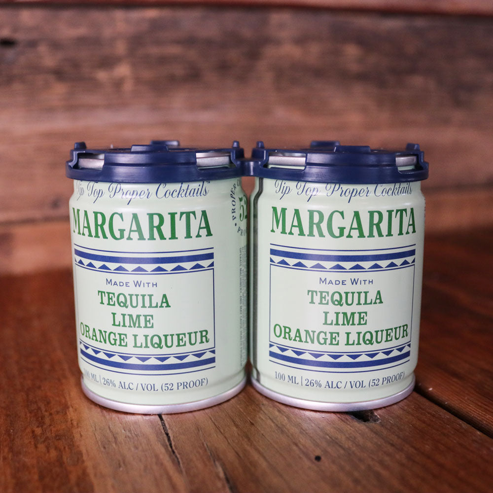 Tip Top RTD Cocktail Margarita 100ml. 2PK Cans