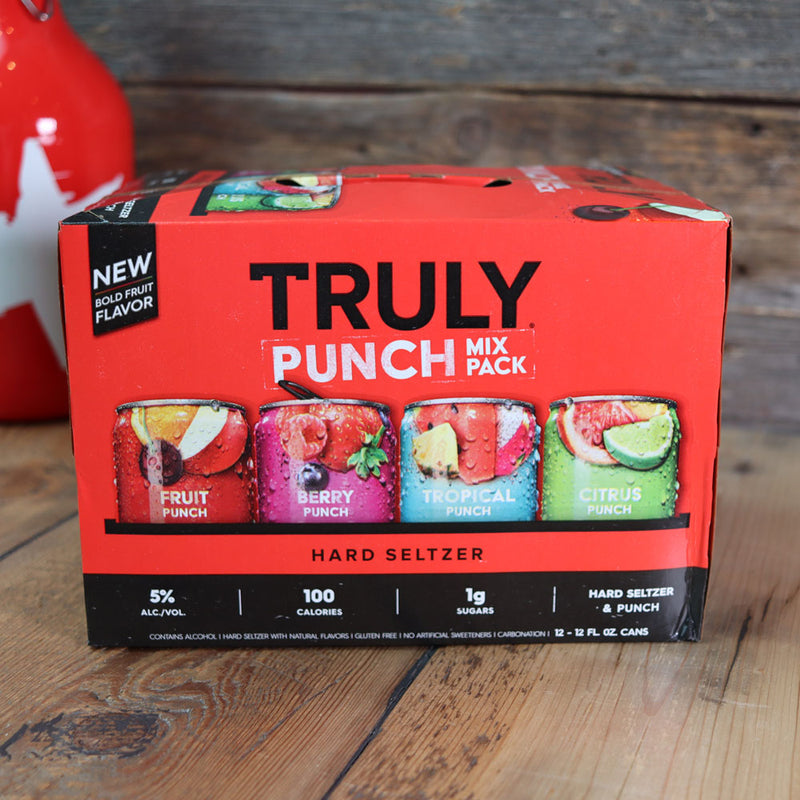 Truly Hard Seltzer Fruit Punch Mix Pack 12 FL. OZ. 12PK Cans