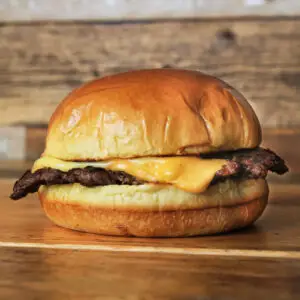 pattys single smashburger square